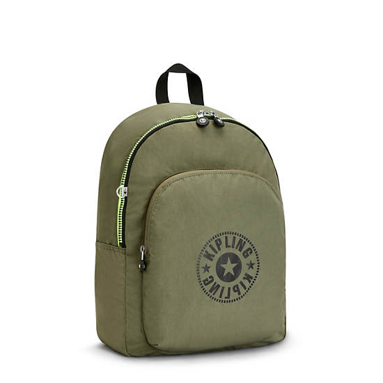 Kipling Curtis Medium Backpacks Strong Moss | CA 1527TC